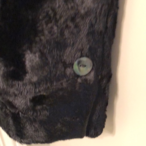 Black fur blazer - Picture 3 of 4